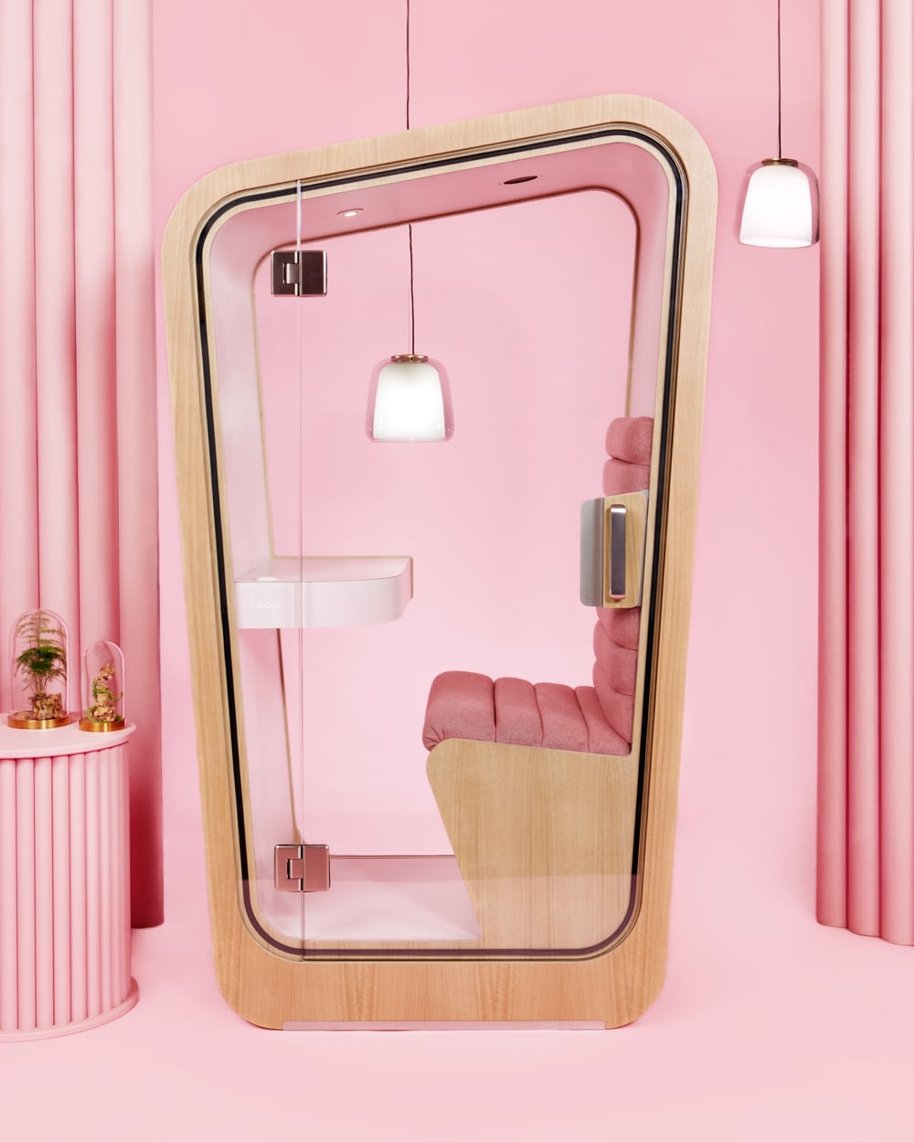 Image of pink focus room