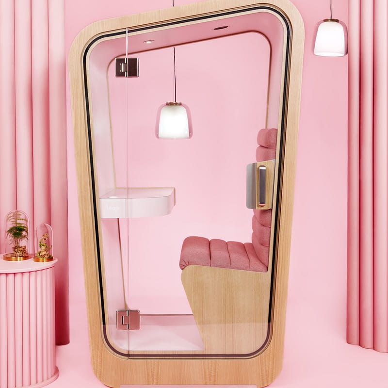 Image of pink focus room