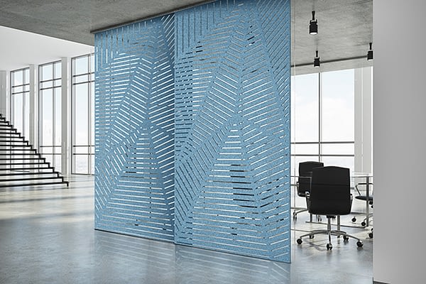 Image of acoustical room dividers