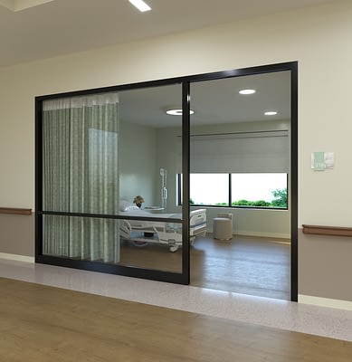 Mindful Mint Room Rendering. Healthcare Setting.