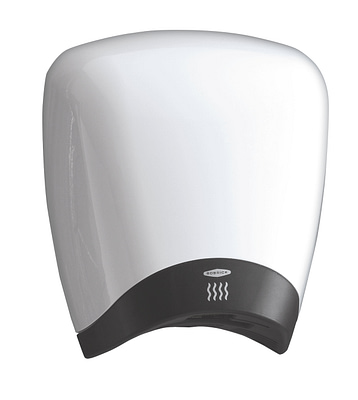 Hand dryer is designed to provide powerful performance in high traffic areas with quick and easy servicing.